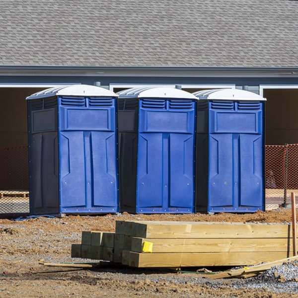 are there any additional fees associated with porta potty delivery and pickup in Union